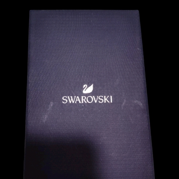 Swarovski Gold Safety Pin and Birdcage Earrings - Picture 3 of 4